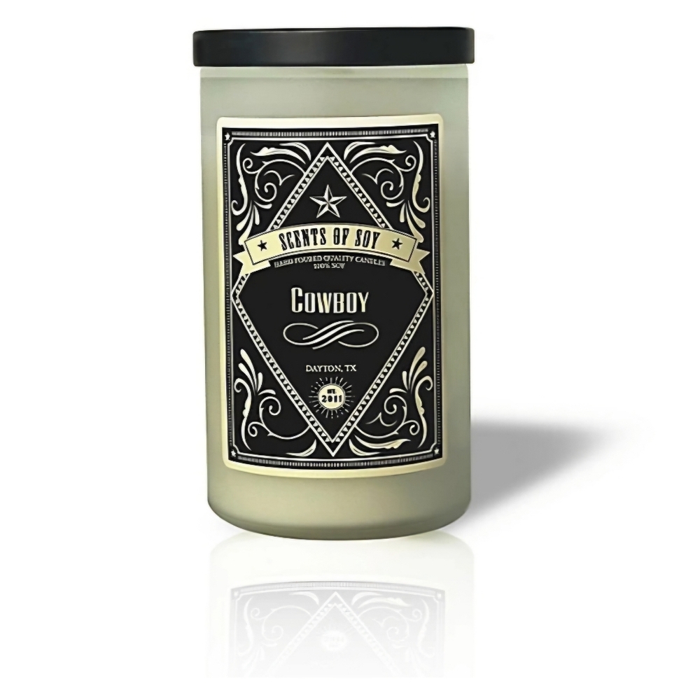 Candle Cowboy 16 oz.NEW